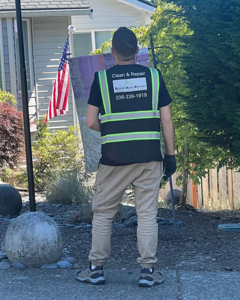 Genesis Home Services certified chimney sweep technician Seattle