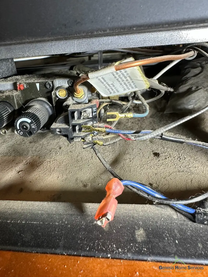 Gas fireplace internal valve wiring diagnostic — Kirkland