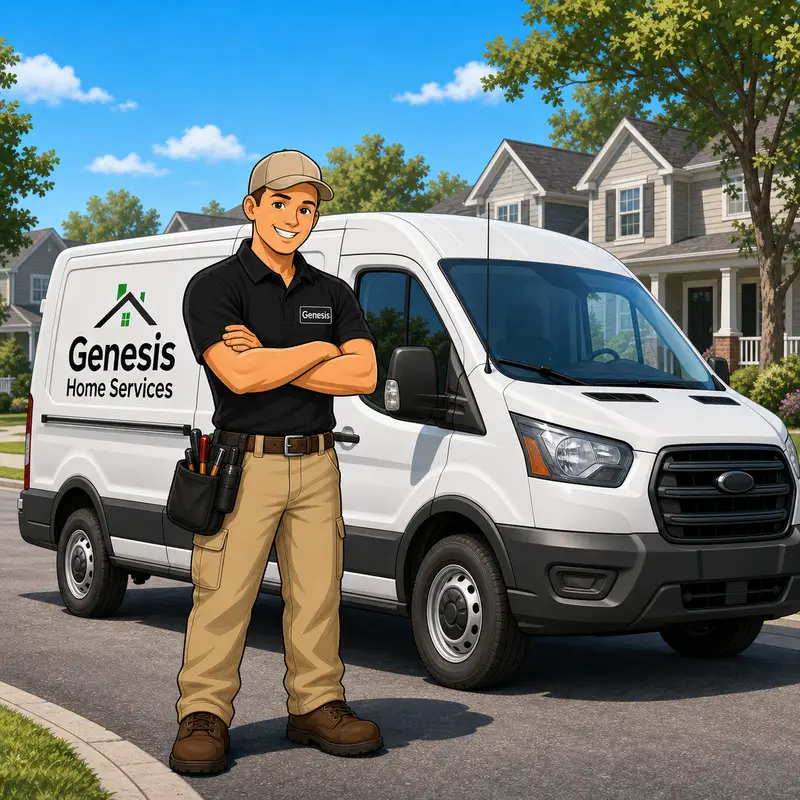 Genesis Home Services team illustration